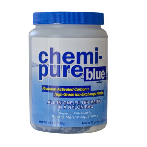 Boyd Enterprises Chemi-Pure Filtration Media for Aquarium, 11-Ounce, Blue