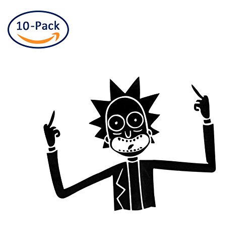 Car Window Vinyl Stickers Decal, Tearcam Cartoon Decorative Banner Stickers for Car, Glass, Wall, Van, SUV, Skateboard, Window, Laptop