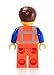 LEGO Movie Masterbuilder Emmet Minifigure (Open Mouth Smile and Angry Faces)