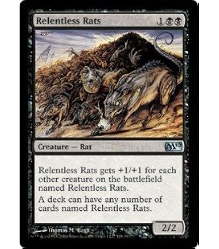 Amazon.com: Magic: the Gathering - Relentless Rats