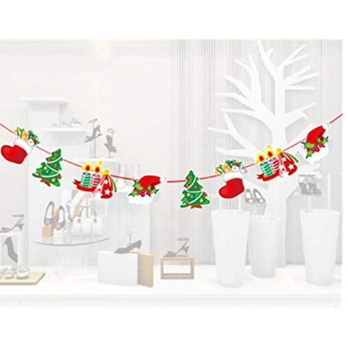Merry Christmas Bar Home Decor Wall Hanging Snowman Santa Claus