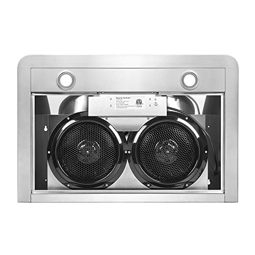 BV Range Hoods 30 Inches Under Dual Motor Extra High Power
