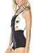 iHeartRaves Rave Day Overalls Booty Shorts, Women's Suspender Cheeky Bottoms (Black)
