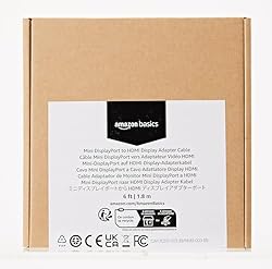 Amazon Basics Mini DisplayPort to HDMI Cable, 3