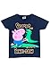 Peppa Pig George The Pig Boys T-Shirt Size 3T Navy
