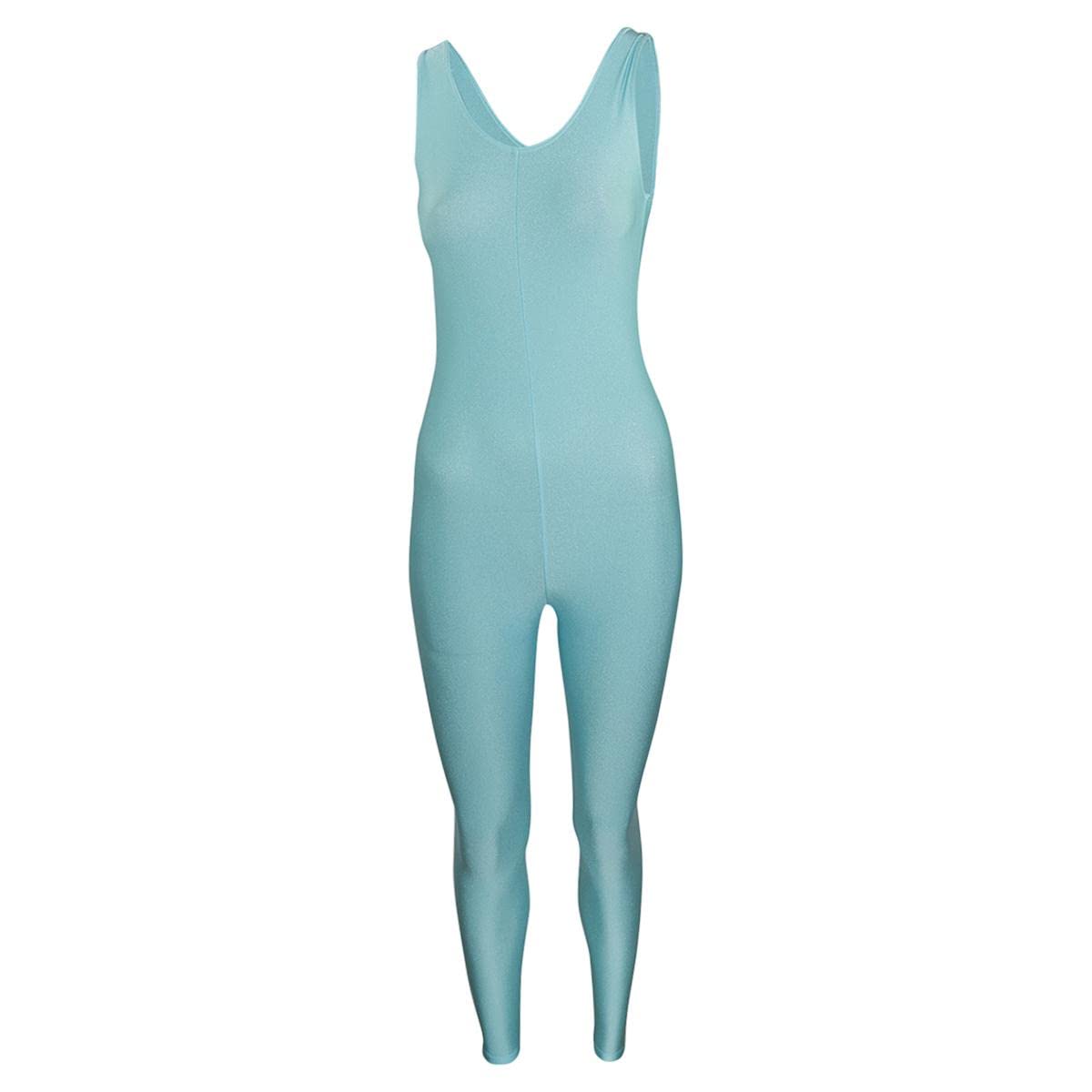 Intermezzo Women's Unitard 4030 Skinly Cam - Colour: Sea Blue (005) - Size: M