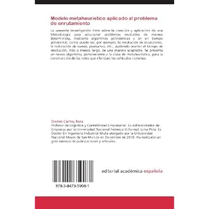 Modelo metaheurístico aplicado al problema de enrutamiento: de vehículos Cisterna en la cadena de suministro de combustible en la Ciudad de Lima (Sp