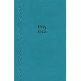 KJV, Value Thinline Bible, Large Print, Leathersoft, Blue, Red Letter Edition, Comfort Print