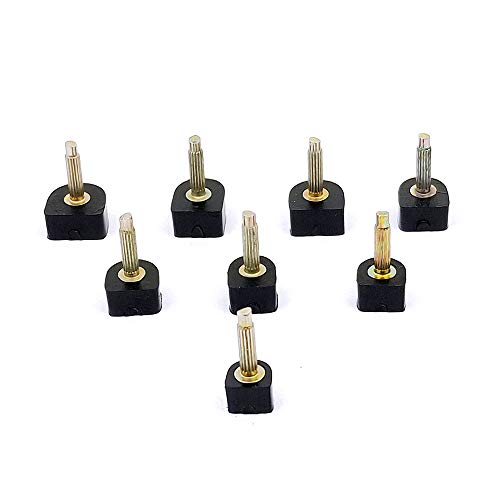 32 Pairs High Heel Tips Replacement Shoes Repair Caps, High Heel Repair Tool Kits for Women, Dowels Repair Tips Pin Kit with Stiletto Remove Pliers, 8 Different Size (8-12.5mm) - Thumbnail 2