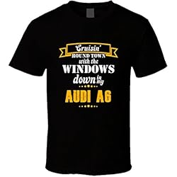 Audi A6 Cruisin Round Town T shirt XL Black