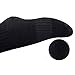 IXI Over Knee Cotton Socks Sport Stockings Athlete Thicken Bottom Long Socks (Black)