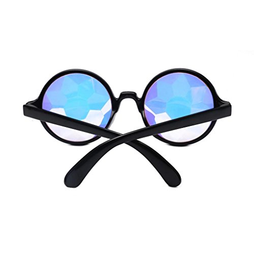 image for Sonmer Fashion Unisex Kaleidoscope Chic Diffracted Sunglasses,Funny Vi