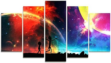 Blxecky DIY 5D Diamond Painting Cross Stitch Crafts Kit, 5 Sets of Splicing Paintings. Home Living Room Decoration Happy Child