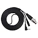 LyxPro XLR Female to TRRS 10 Feet Connects Professional XLR Microphones to iOS, iPhone, iPad, and iPod Includes Onput for Headphones - Long