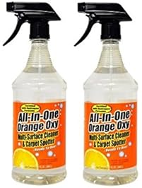 Maintex All-in-1 Orange Oxy Multi-Surface Cleaner 32 oz trigger, 2 pack bundle
