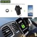 Wireless Car Charger, Techip Qi Fast Wireless Charger Car Mount Air Vent Phone Holder for Samsung Galaxy S9/S8 Plus,S9,S8,S7,S7/S6 Edge,Note 8/5,iPhone X,8/8 Plus & Other Qi-enabled Devices