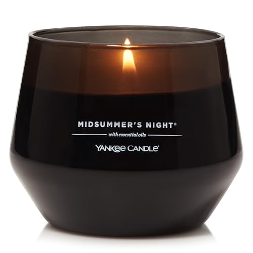 Yankee Candle Studio Duftkerze | Mittelgroße Kerze Pink Sands | Lang brennende Kerzen: 35-50 Stunden | Stilvoll designtes Glas| Perfekte Geschenke für Frauen Mütter
