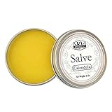 2 Oz. Calendula Salve Sensitive Skin Remedy for dry skin, lips, Eczema, Psoriasis, 100% Natural Balms, Cream, Moisturizer, Ointment-Natural Remedy