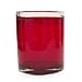 NOVICA Hand Blown Red Recycled Glass Tumbler Glasses, 10 oz 'Ruby Style' (set of 6)