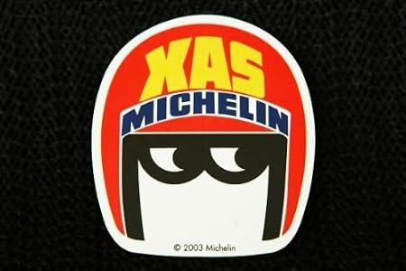 Amazon ミシュラン イラストステッカー ビブ ヘルメット Xas 品番 R 473 品名 ﾐｼｭﾗﾝ Xas 単品janコード パッケージサイズ 140mm 90mm シール ステッカー おもちゃ
