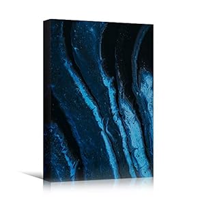 signwin Canvas Wall Art Liquid Abstract Colorful Decorative...
