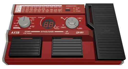 [DISCONTINUED] Korg AX5B Compact Modeling Bass Effects Pedal with 58 Types of REMS Effects