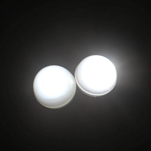 OurWarm 12pcs Tiny Round LED Lights, Water Resistant,LED Lights Up Wedding Christams Party Supplies Home Table Decor Balloons Fairy (White)
