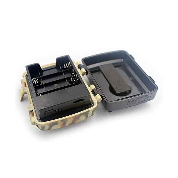 Stronrive Wildkamera mit Bewegungsmelder 12MP 1080P Wildkamera Fotofalle Nachtsichtkamera Wasserdicht Infrarotkamera mit… – Bild 6
