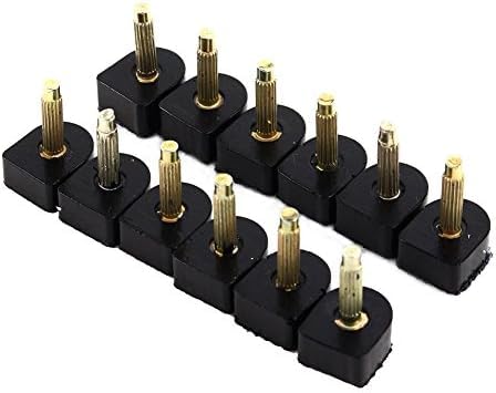 60PCS Heel Plates High Heel Tap Caps Stiletto Heels Lifts (600, 601, 604A, 604, 606)