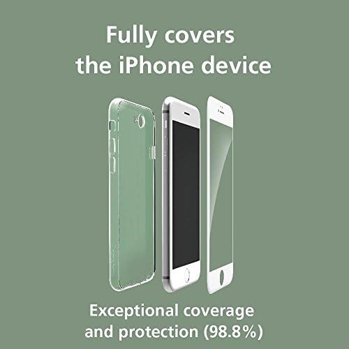 Simplism iPhone 7 Plus Clear Silicon Case & Black FLEX3D Tempered Glass Screen Protector Set [Aegis Pro] 5.5” iPhone 7+ Total Guard Combo, Unbreakable Edge-to-Edge Screen Protector & Full Cover Case