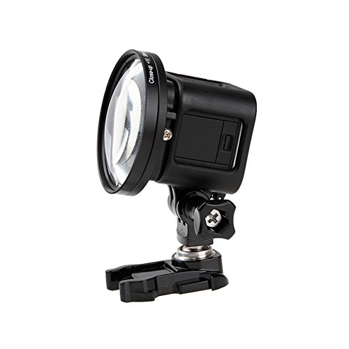 Williamcr 58mm +10 Close-Up Macro Filter with Lens Adapter for GoPro HERO5 Session,HERO4 Session and HERO Session