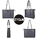 Laptop Tote,15.6 IN Top Zip Large Laptop Bag PU Leather Multi-Function Shoulder Bag with Sturdy Lengthen Chain-link Straps for Women