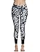 Ekouaer Women's Printed Yoga Pants High Waist Yoga Fitness Workout Leggings
