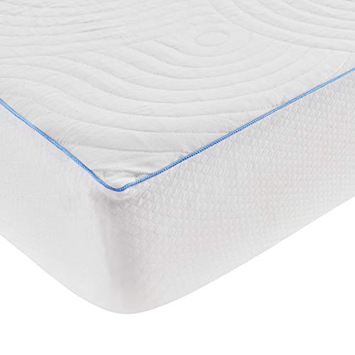 TempurPedic Cool Luxury Mattress Protector, Queen, White Pricepulse