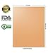 Copper Grill Mat - WEDNA 5 Pack BBQ Mats and a Silicone Brush - FDA Approved, PFOA Free, Reusable and Easy to Clean - Works on Gas, Charcoal, Electric Grill and more, 100% Non-stick 15.75 x 13 inches