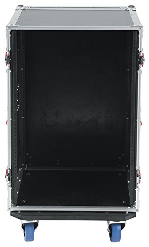 Gator 16U, Standard Audio Road Rack Case with Casters (G-TOUR 16U CAST)