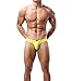 iKingsky Men's Modal Bulge Briefs Sexy Low Rise Pouch Bikini Underwear (X-Large, 4 Pack-2)