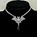 Jovono Women's Necklace Jewelry For Women and Girl With Halloween Bat pendant