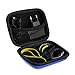 Geekria Shield Headphones Case for in-Ear Headphones, Replacement Hard Shell Travel Carrying Bag with Cable Storage, Compatible with JBL, B&W, Beyerdynamic, Jabra Headphones (2 Packs/Blue)