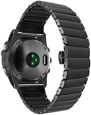 TRUMiRR Fenix 5X Correa de Reloj, 26mm Correa de Reloj de cerámica ...