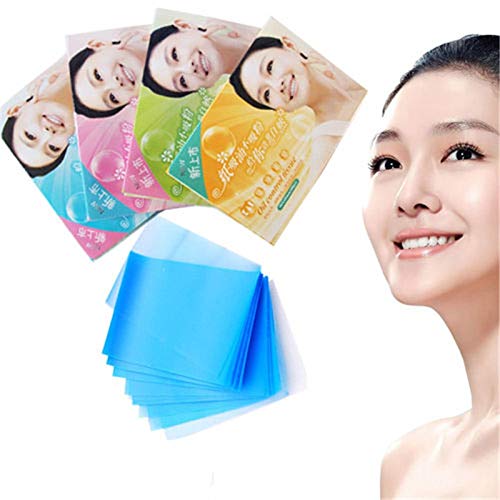 100% Brand New 100 Sheets Facial Oil Control Absorption Blotting Tissue Makeup Papers