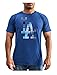 VF LSG MLB Los Angeles Dodgers Men's Playing Feisty Tee, Medium, Royal