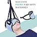 Neck Relief Hammock, Portable Neck Stretcher Cervical Traction Decompression Device for Neck and Back Pain Relief with Eye Mask, FDA Approved