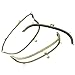 Housweety 1PC Metal Purse Bag Frame Kiss Clasp Lock Bronze Tone 28.5cm x11.5cm