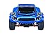 Traxxas Electric 4WD Desert Pre-Runner Remote Control Race Truck with 2.4GHz Radio (1/18 Scale), Blue