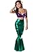 Sidecca Faux Leather Wet Look Metallic Mermaid Costume Maxi Skirt