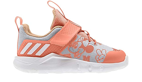 Adidas Rapidaflex Mickey Textile Printed Two-Tone Velcro Closure Sneakers  for Kids - Light Grey Heather, 21: Buy Online at Best Price in Egypt - Souq  is now Amazon.eg