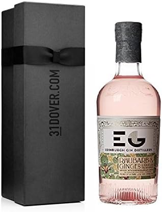 Edinburgh Gin Rhubarb and Ginger Liqueur 50cl 20% ABV in Elegant Gift Box