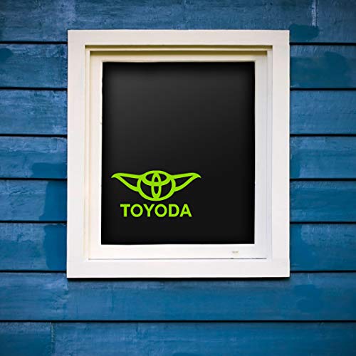 Bargain Max Decals - Toyoda Yoda - Sticker Decal Notebook Car Laptop 5