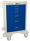 Lakeside C-630-P-2B 6 Drawer Anesthesia, Push